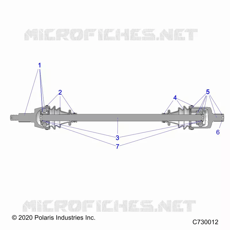TRASMISSIONE, FRONT HALF SHAFT