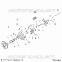 TRASMISSIONE, PRIMARY CLUTCH