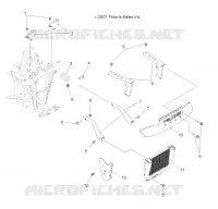 RACK ANTERIORE   PARAURTI MONTAGGIO