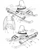 DECALS LITE DELUXE 0963431 (4931663166A012)