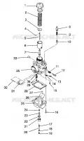 CARBURATORE WIDETRAK GT / X932061 (4924722472031A)