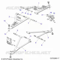 SOSPENSIONI ANTERIORI CONTROL ARMS