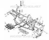 MONTAGGIO DEL TELAIO Sport 400L W958540 (4930133013A007)