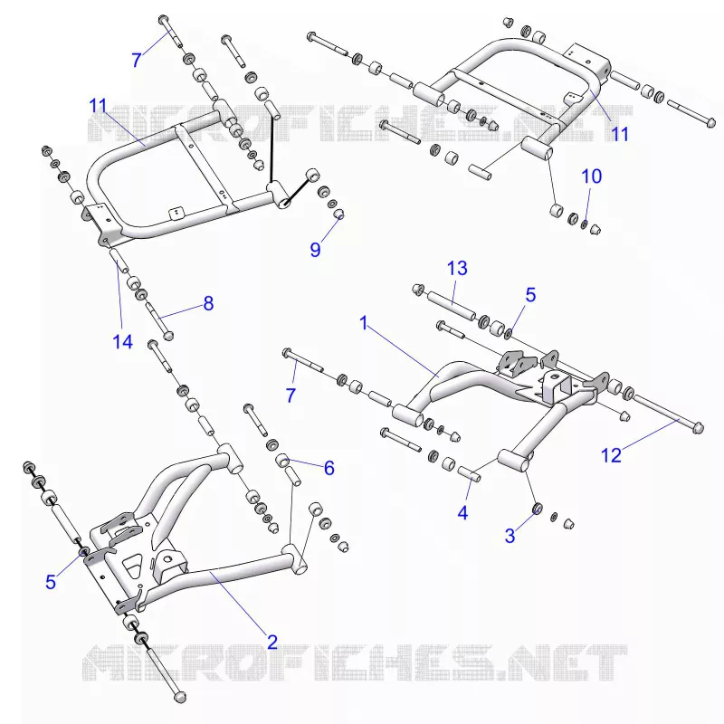 SOSPENSIONE POSTERIORE CONTROL ARMS