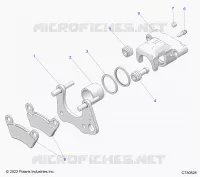 BRAKES, PINZA FRENO POSTERIORE