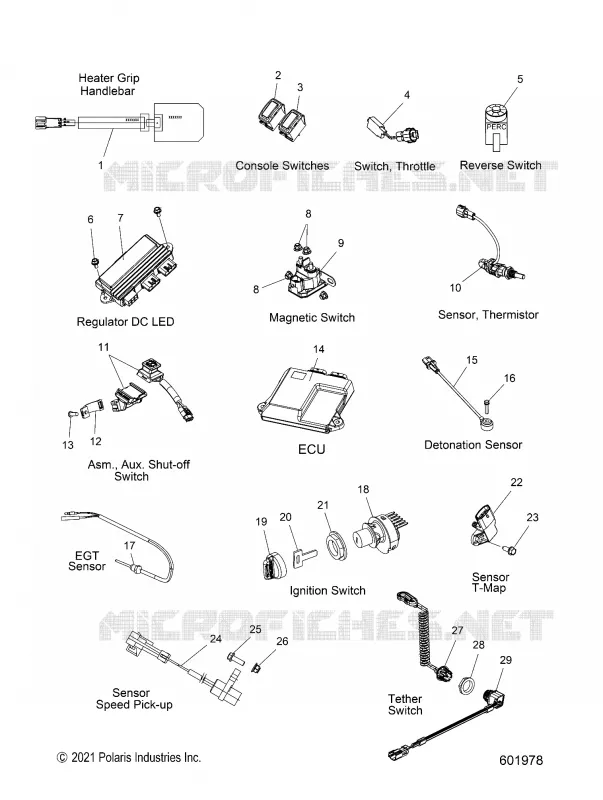 ELETTRICO, SWITCHES, SENSORS AND COMPONENTS