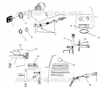 ACCENSIONE   cablaggio XLT TOURING 0952857 and  EUROPEAN XLT TOURING E95 (4929172917A010)