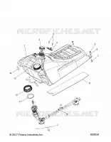 SISTEMA DI ALIMENTAZIONE CARBURANTE, FUEL TANK ASM.