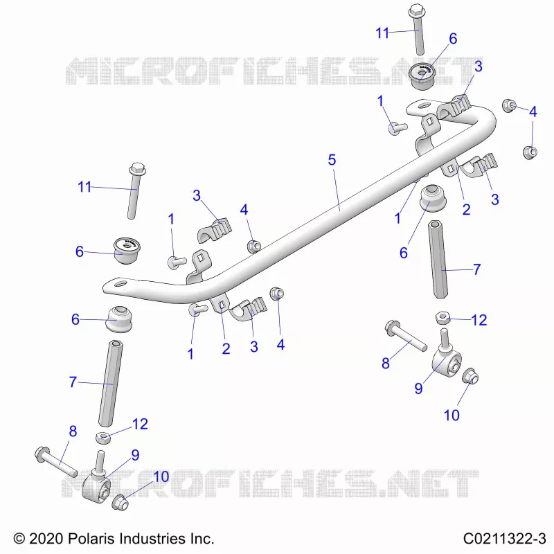 SUSPENSION, BARRA DI STABILIZZAZIONE