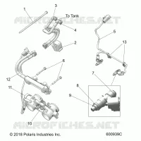 SISTEMA DI ALIMENTAZIONE CARBURANTE, RAIL, LINES AND THROTTLE BODY