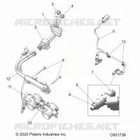 SISTEMA DI ALIMENTAZIONE CARBURANTE, RAIL, LINES AND THROTTLE BODY