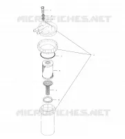 Carburante / separatore