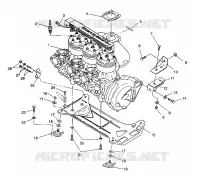 MONTAGGIO DEL MOTORE SL 750 B944070 (4927012701011A)