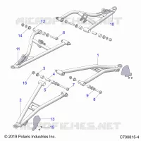 SOSPENSIONI ANTERIORI CONTROL ARMS