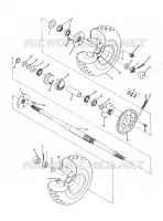 TRAZIONE POSTERIORE MONTAGGIO 250 6x6 / W928727 (4922842284023A)