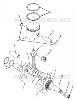 ALBERO MOTORE AND PISTON ASSEMBLY (4917711771034A)
