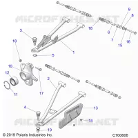 SOSPENSIONI ANTERIORI CONTROL ARMS