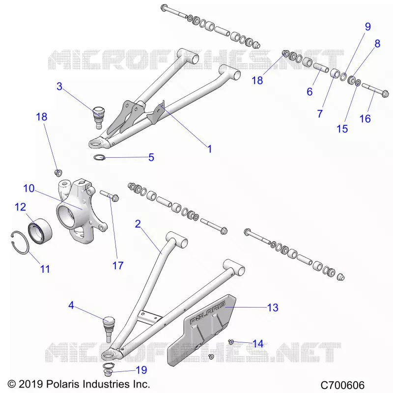SOSPENSIONI ANTERIORI CONTROL ARMS