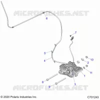 TRASMISSIONE, FRONT GEARCASE MOUNTING