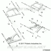 SOSPENSIONE POSTERIORE CONTROL ARMS