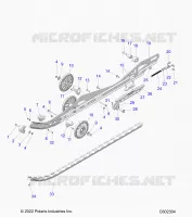 SUSPENSION, RAIL BEAM LH/RH