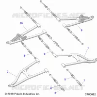 SOSPENSIONI ANTERIORI CONTROL ARMS