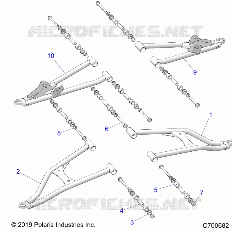SOSPENSIONI ANTERIORI CONTROL ARMS