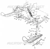 SOSPENSIONI ANTERIORI and SCIARE WIDETRAK GT 0972061 and EUROPEAN WIDETRAK GT E9720 (4938173817B001)