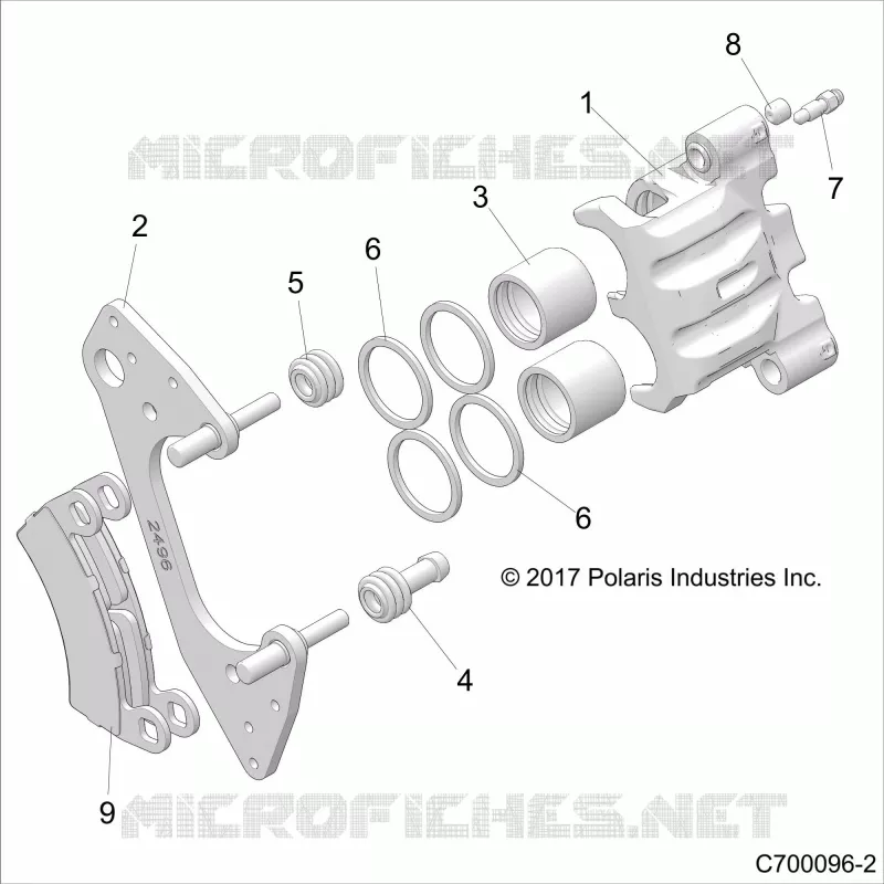 FRENO ANTERIORE CALIPER