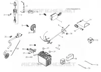 INTERRUTTORI, HARNESS AND PARTS