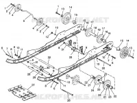 SOSPENSIONE ULTRA TOURING 0975378 and EUROPEAN ULTRA TOURING E975378 (4938133813C002)