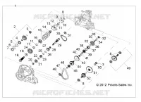 TRASMISSIONE, PRINCIPALE SCATOLA INGRANAGGI INTERNALS