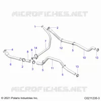 ENGINE, SISTEMA DI RAFFREDDAMENTO, HOSES