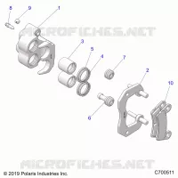 BRAKES, PINZA POSTERIORE