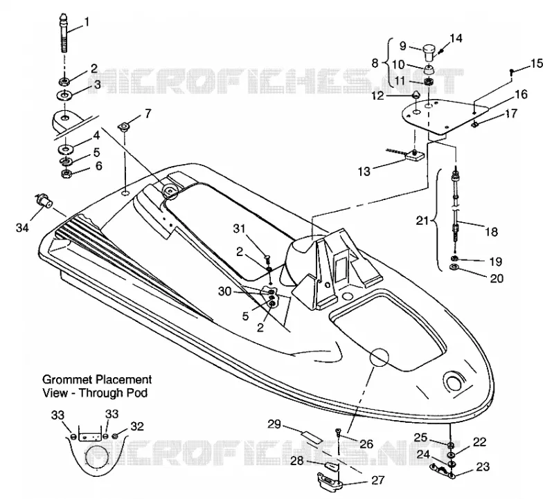SCAFO   CORPO SLX 780 B954287 (4933953395A006)
