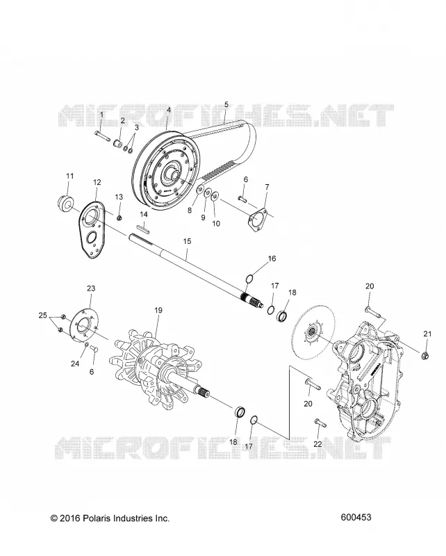 DRIVE TRAIN, JACKSHAFT AND ALBERO DI TRASMISSIONE