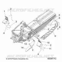 CHASSIS, PROTEZIONE FRIZIONE/FOOTRESTS/RUNNING BOARDS