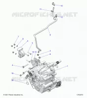TRASMISSIONE, MAIN GEARCASE MOUNTING
