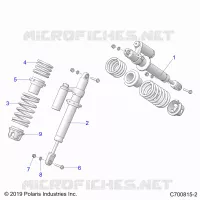 SOSPENSIONI ANTERIORI SHOCK MOUNTING