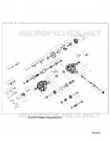 DRIVE TRAIN, PRINCIPALE SCATOLA INGRANAGGI INTERNALS