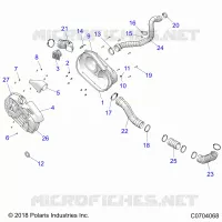 TRASMISSIONE, CLUTCH COVER AND DUCTING
