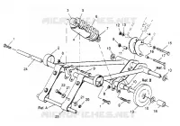 ANTERIORE COPPIA ARM XLT 0950756, XLT SKS 0950556,  XLT SKS EURO E9505 (4928842884C001)