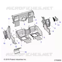 CARROZZERIA POSTERIORE CLOSEOFF AND FENDERS