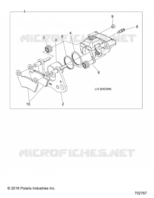BRAKES, PINZA FRENO ANTERIORE