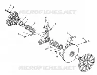 TRASMISSIONE FRIZIONE SPORT 0980443 and SPORT TOURING 0980243 (4942054205C001)