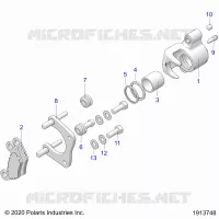 BRAKES, PINZA POSTERIORE