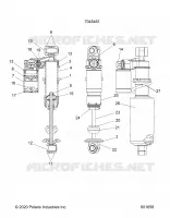 SUSPENSION, SHOCK ANTERIORE TRACK