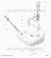 SISTEMA DI ALIMENTAZIONE CARBURANTE, FUEL TANK