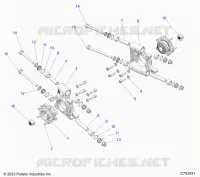 SUSPENSION, PORTAPACCHI POSTERIORE