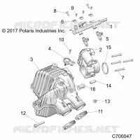 ENGINE, PRESA D'ARIA MANIFOLD